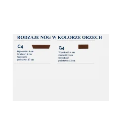 Łóżko Clarise w różnych rozmiarach oraz kolorach do wyboru