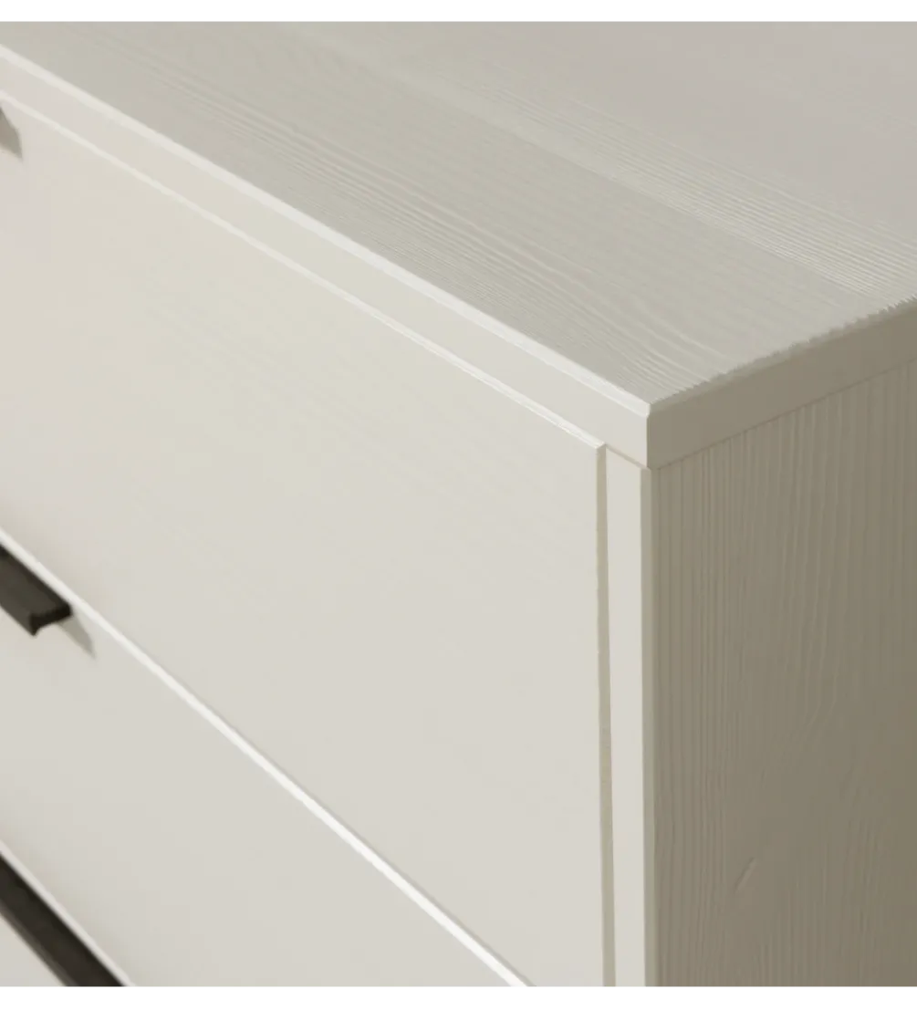 Komoda ADAM 94 cm drewno sosny dust