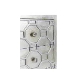 Komoda ALHAMBRA 107 cm srebrna