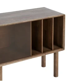 Komoda AMY 80 cm drewno kauczuk