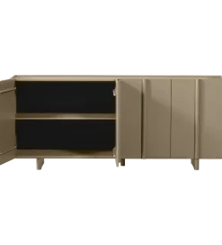 Komoda BASU 200 cm drewno sosny piaskowa