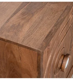 Komoda BERCA 150 cm drewno mango