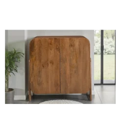Komoda BRASIL 75 cm drewno mango brązowa