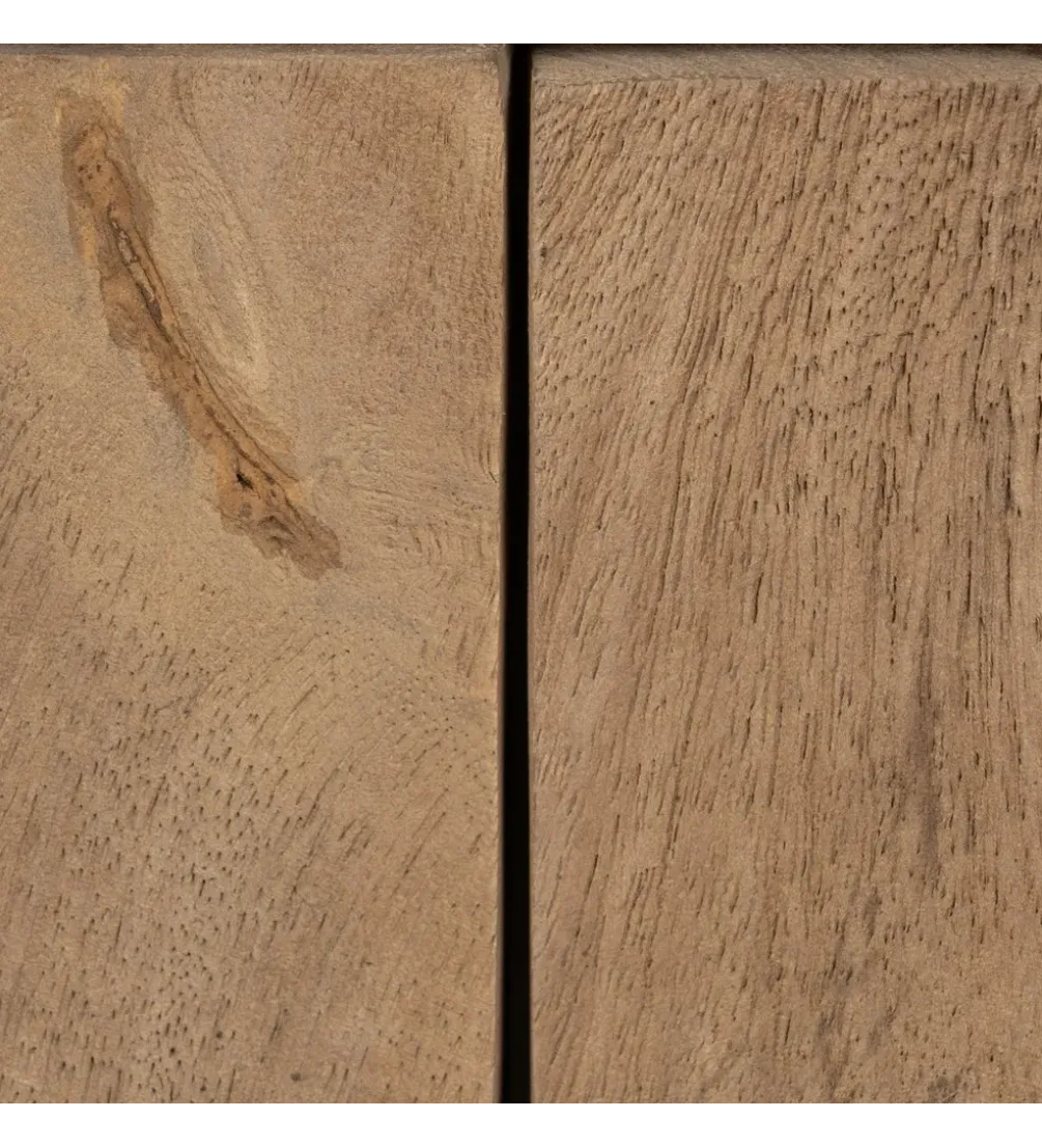 Komoda BURNIE 81 cm drewno mango