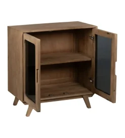 Komoda BURNIE 81 cm drewno mango