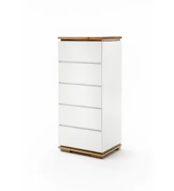 Komoda CHIARO 50 Cm biało kremowa