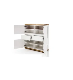 Komoda CHIARO 100 Cm biało kremowa