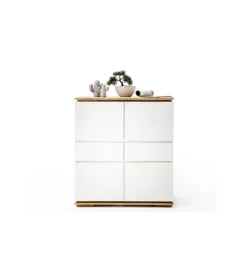 Komoda CHIARO 100 Cm biało kremowa