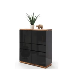 Komoda CHIARO 100 cm czarna