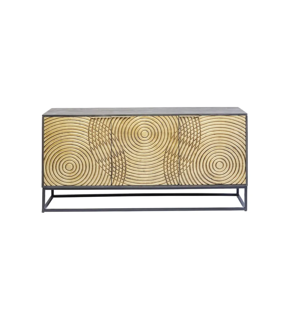 Komoda CIRCULO 160 cm drewno mango