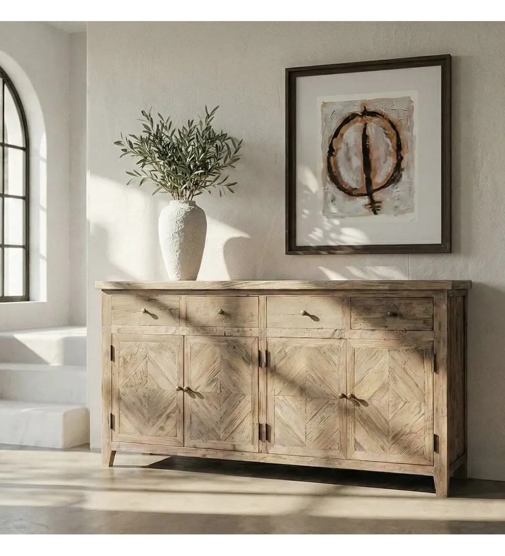 Komoda DEPINO 180 cm drewno sosny