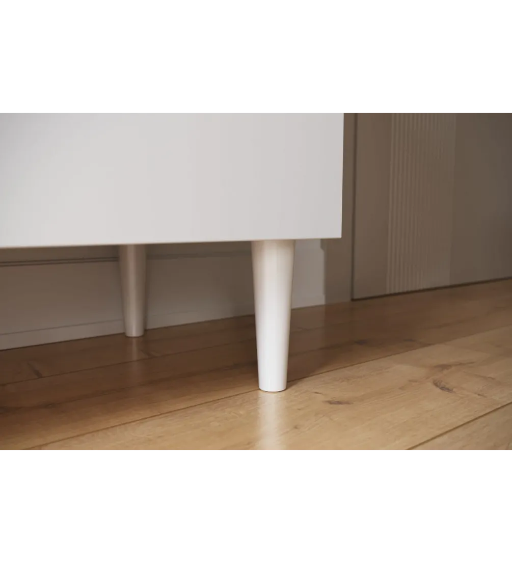 Komoda DULLUM 200 cm biały