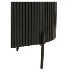 Komoda DUMOSI 140 cm czarna