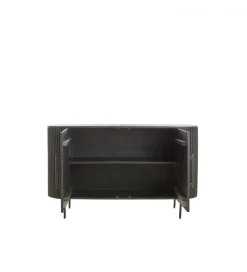 Komoda DUMOSI 140 cm czarna