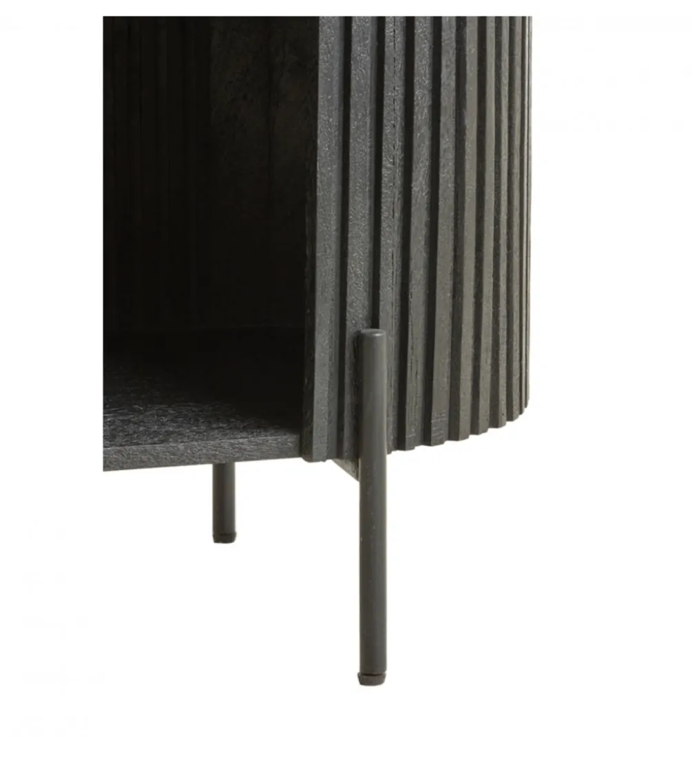 Komoda DUMOSI 100 cm czarna