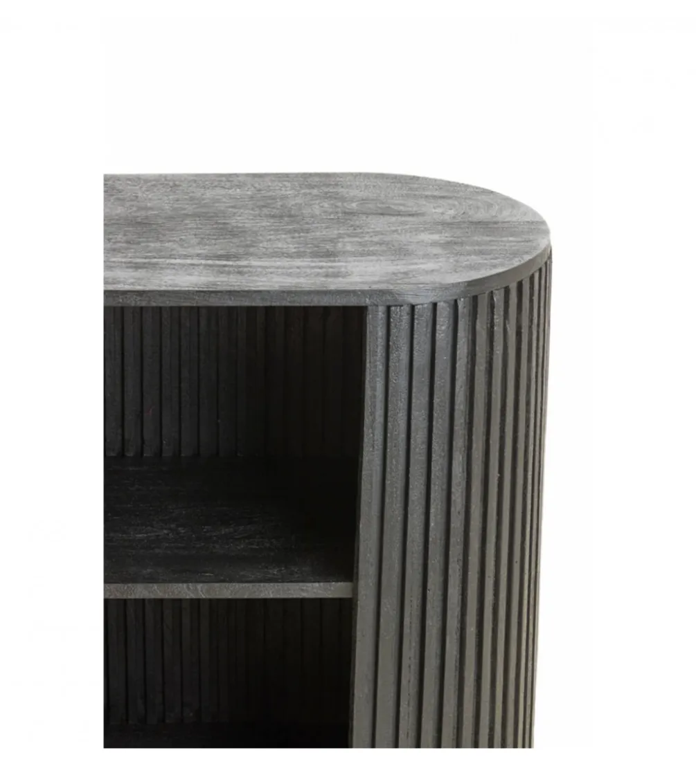 Komoda DUMOSI 100 cm czarna