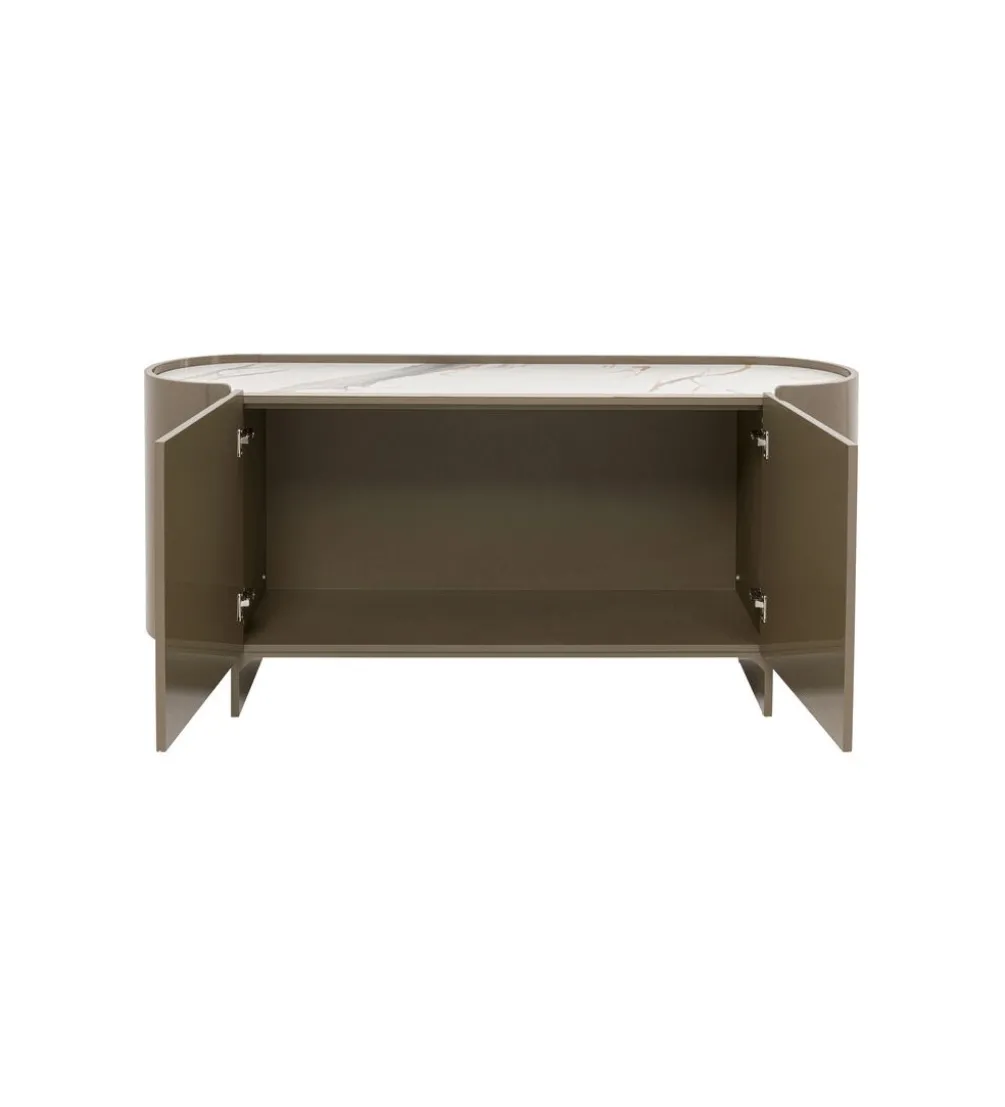 Komoda ELIANO 160 x 75 cm khaki
