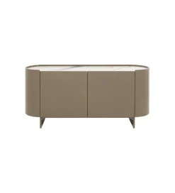 Komoda ELIANO 160 x 75 cm khaki
