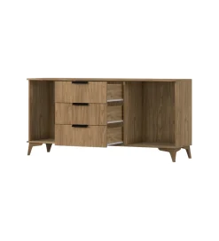 Komoda ENTSIAN 150 cm w optyce dąb artisan