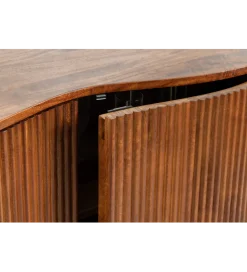 Komoda GRANDEUR 180 cm drewno mango brązowa
