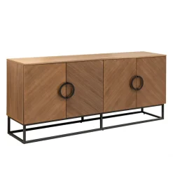 Komoda GRANDEZZA 180 cm kolor drewna orzecha