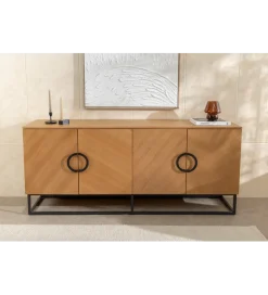 Komoda GRANDEZZA 180 cm kolor drewna dębu