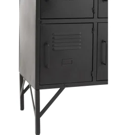 Komoda HULK 86 cm czarna