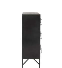 Komoda HULK 86 cm czarna