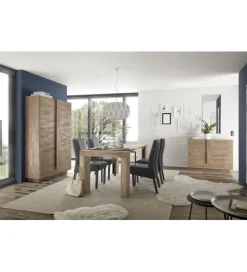 Komoda JUPITER 120 cm w kolorze dąb Mercure
