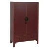 Komoda KOKOSIN 100 cm bordowy