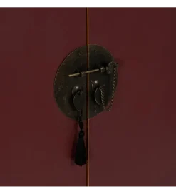 Komoda KOKOSIN 100 cm bordowy