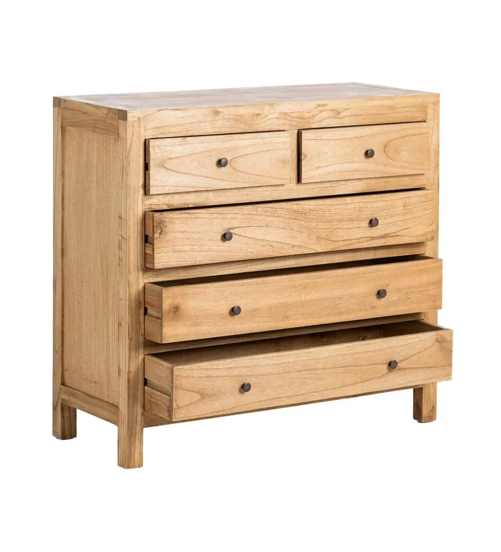 Komoda KUMYG 100 cm drewno mindi