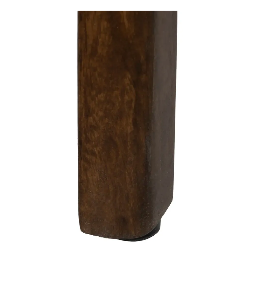 Komoda KURT 97 cm drewno mango ciemny brąz