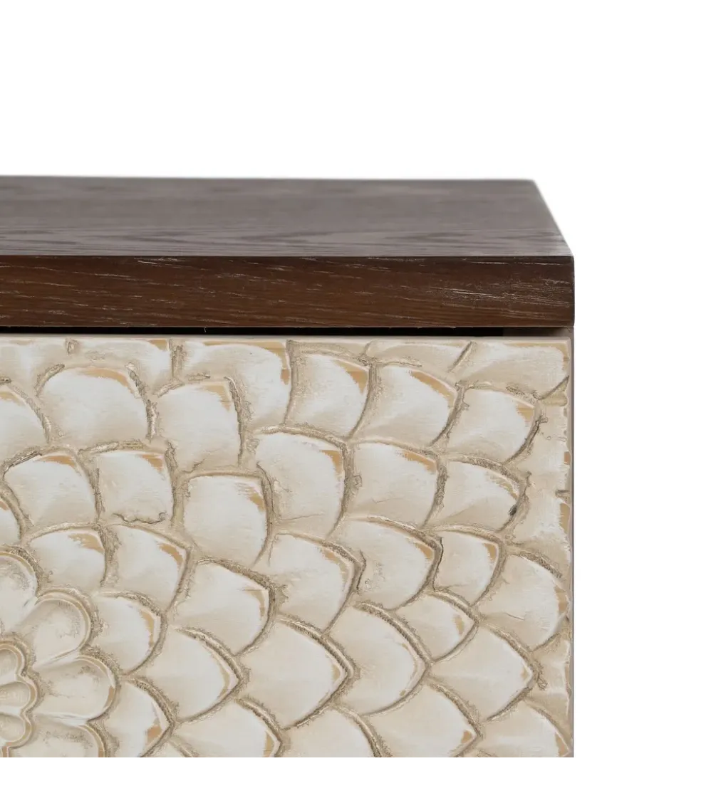 Komoda LAPUNA 71 cm drewno sosny