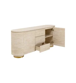 Komoda LINNEA 180 x 78 cm naturalna
