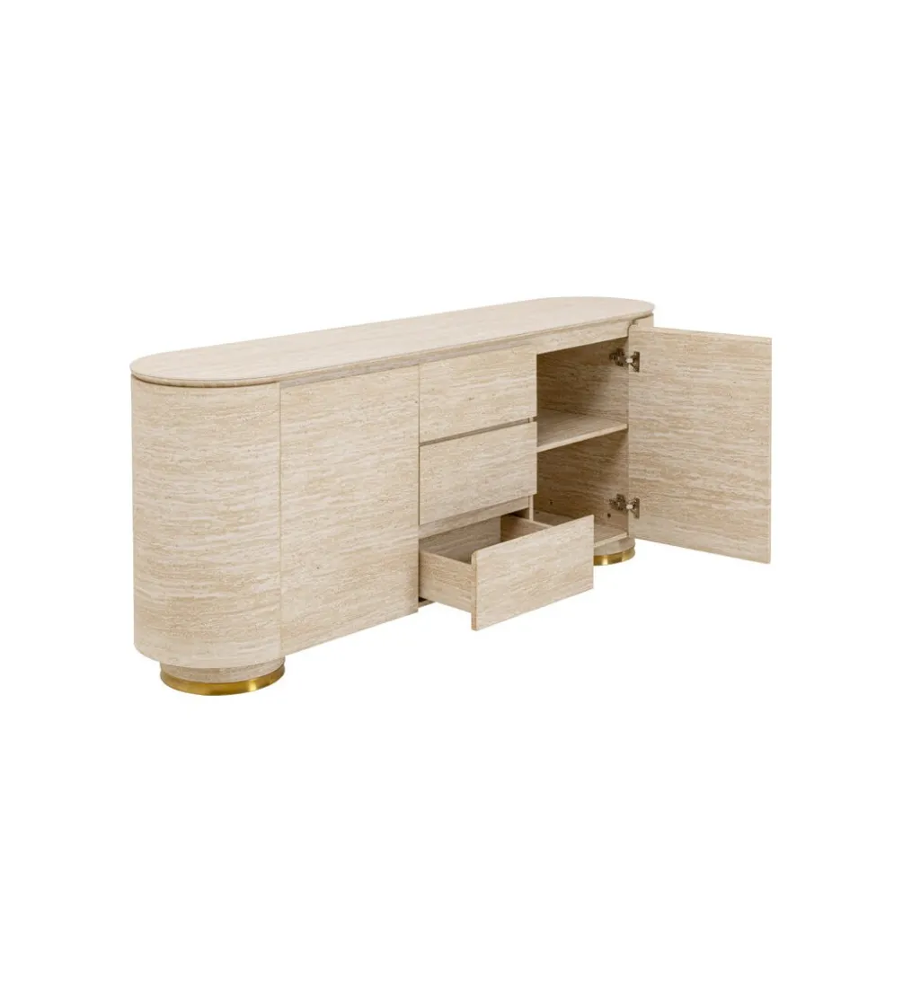 Komoda LINNEA 180 x 78 cm naturalna