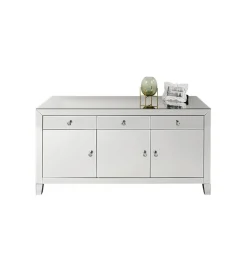 Komoda lustrzana Luxury 140 cm transparentna