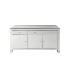 Komoda lustrzana Luxury 140 cm transparentna