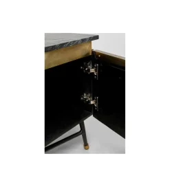 Komoda lustrzana Luxury 88 cm transparentna