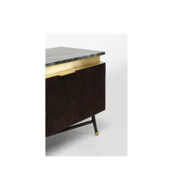 Komoda lustrzana Luxury 88 cm transparentna