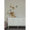 Komoda MADU 160 cm drewno sosna szara