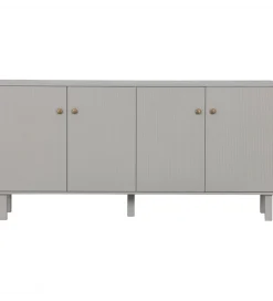 Komoda MADU 160 cm drewno sosna szara