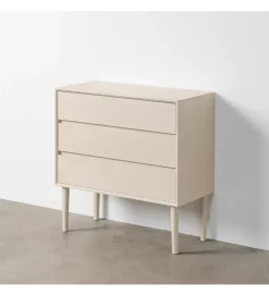 Komoda MESTARONY 75 cm kremowa