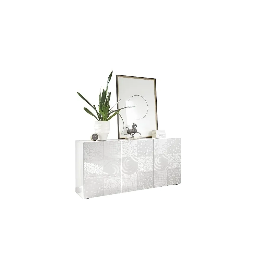 Komoda MIRO 180 cm biała