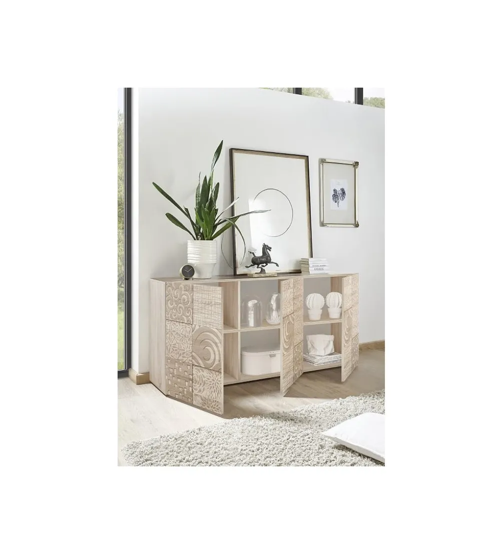 Komoda MIRO 180 cm dąb sonoma