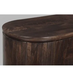 Komoda NOORK 170 cm w kolorze orzechowym