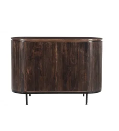 Komoda NOORK 115 cm w kolorze orzechowym