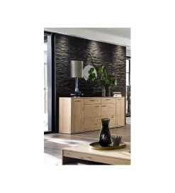 Komoda PORTLAND 184 cm dębowa
