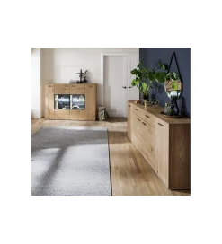 Komoda PORTLAND 184 cm dębowa