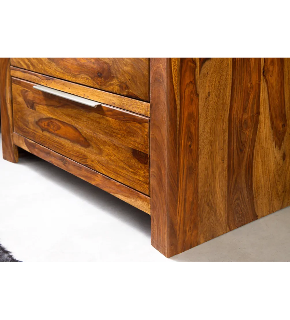 Komoda PURE 100 cm drewno sheesham